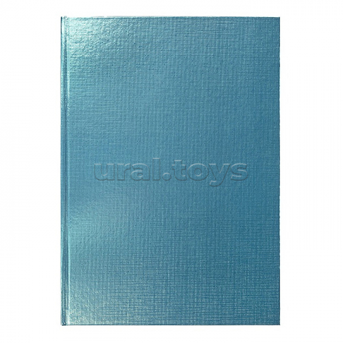 Бизнес-блокнот 80л. клетка, Metallic Мята, А4ф