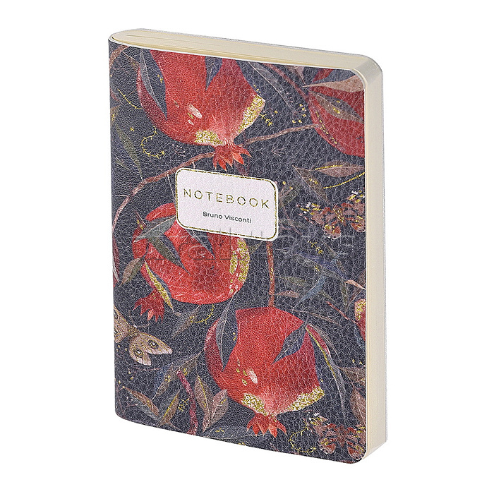 Записная книжка из экокожи 60 л. линейка
