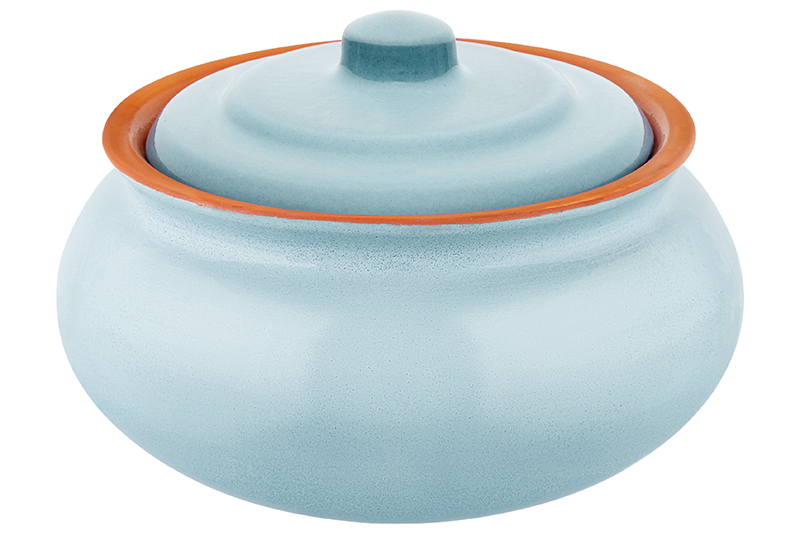 БЫЛО 675 руб!! Горшок для запекания 2 л 21*21*13,5 см