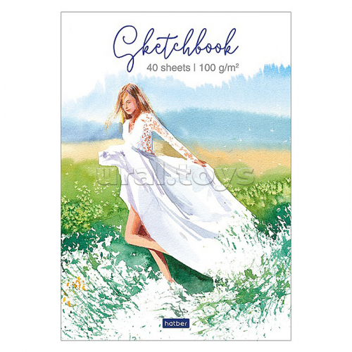 SketchBook блокнот  40л А5ф 