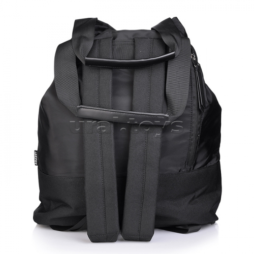Сумка-рюкзак подростковая 40x32x13 см, вес 300 г, нейлон и плотный полиэстер, на утяжке, с ручками и широкими плечевыми лямками