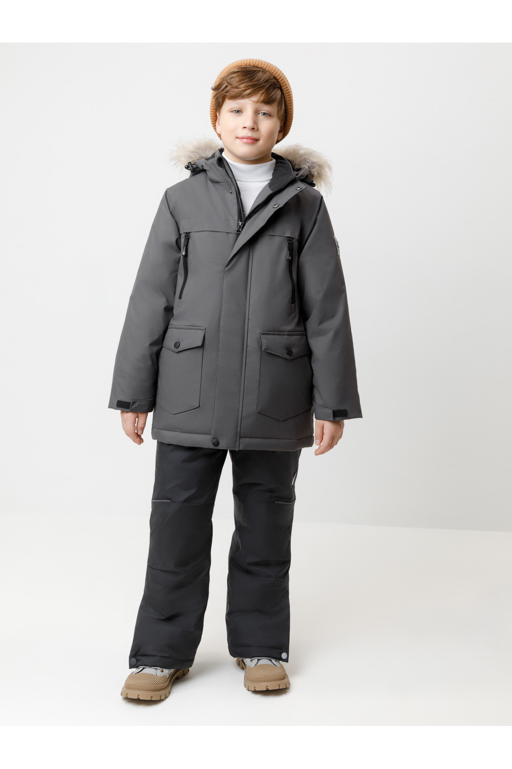 Crockid Куртка ВК 36111/1 ГР темно-серый Crockid
