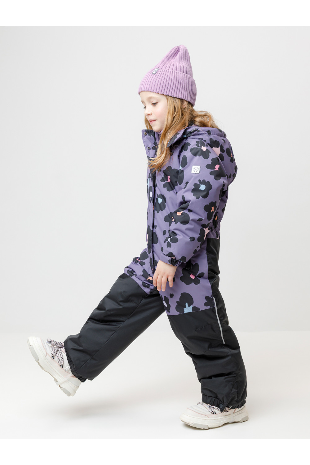 Crоckid Комбинезон ВК 60127/н/1 УЗГ фиолетовый, зимние цветы Crоckid