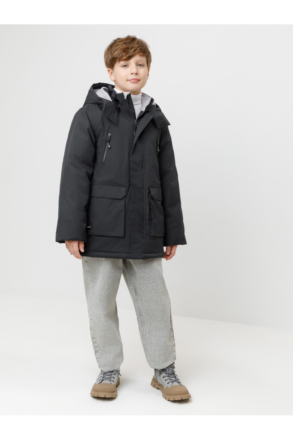 Crockid Куртка ВК 36108/2 ГР черный Crockid