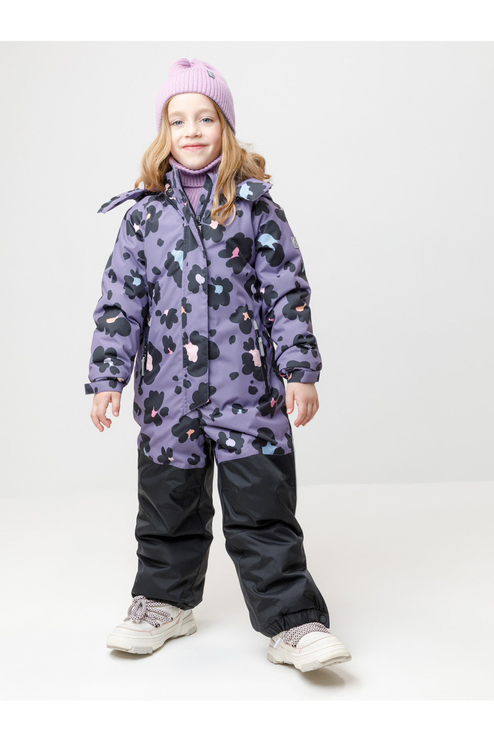 Crоckid Комбинезон ВК 60127/н/1 УЗГ фиолетовый, зимние цветы Crоckid
