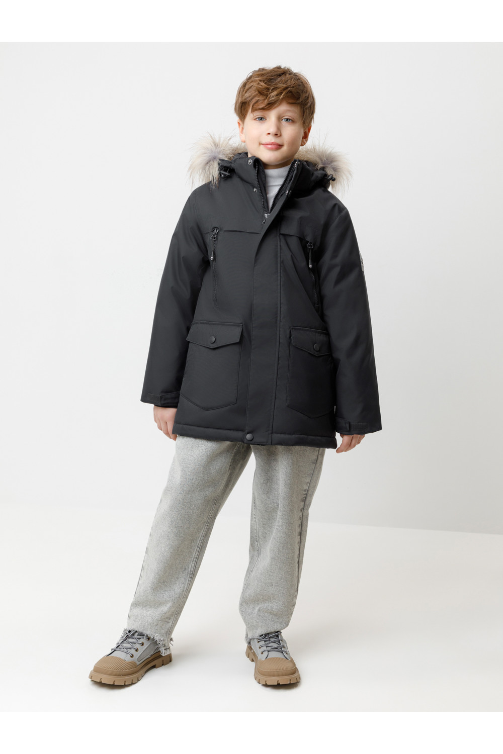 Crockid Куртка ВК 36111/2 ГР черный Crockid