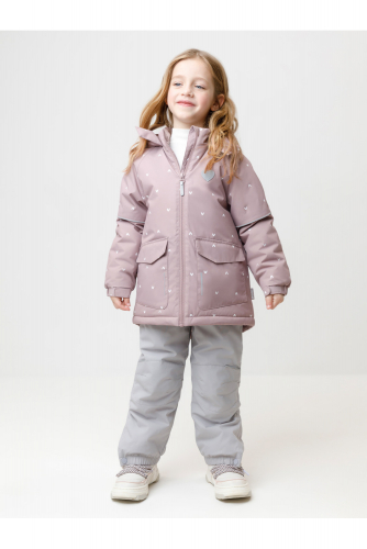 Crоckid Куртка ВК 38121/н/1 ГР лиловая роза, маленькие стежки Crоckid