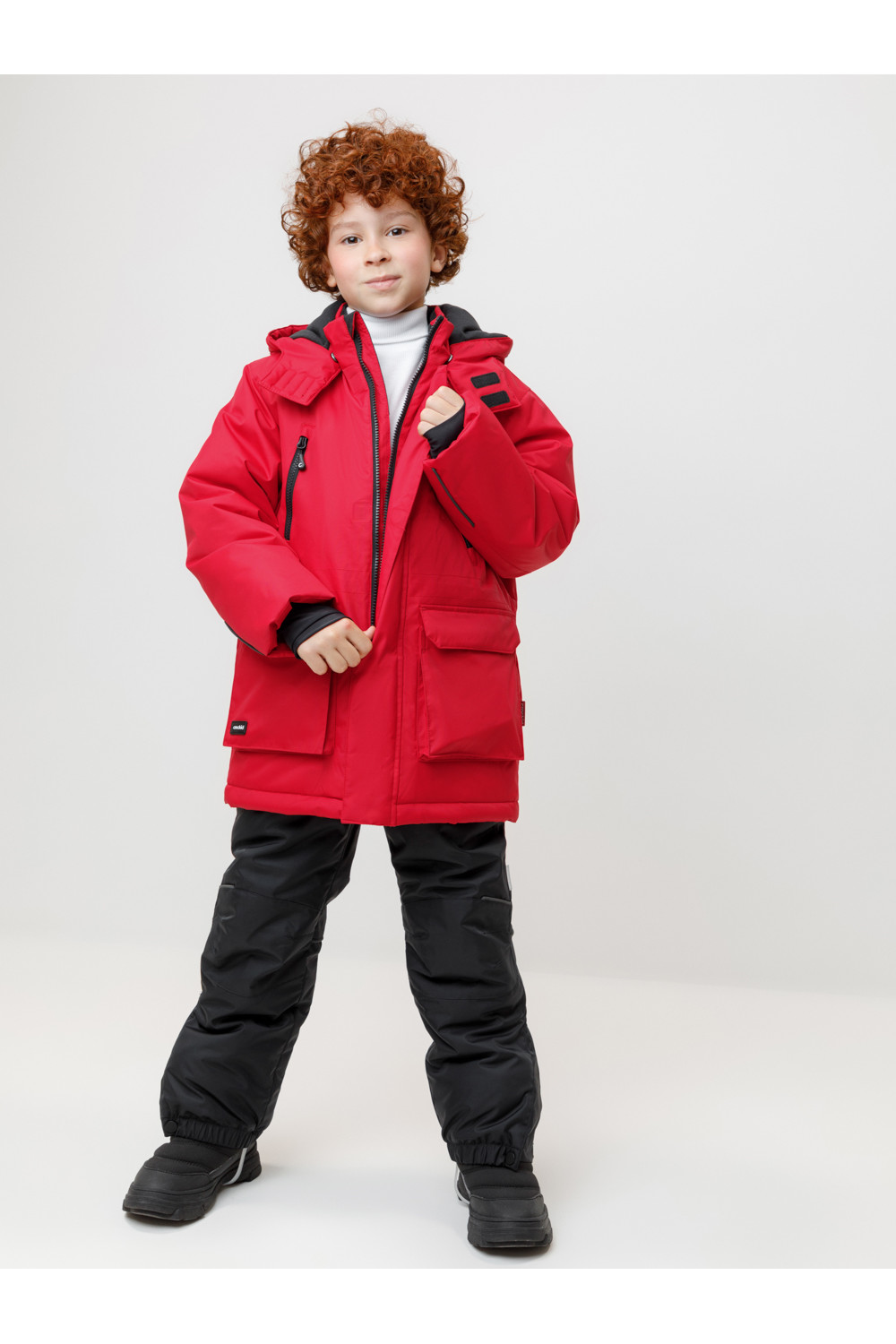 Crockid Куртка ВК 36108/1 ГР красный Crockid