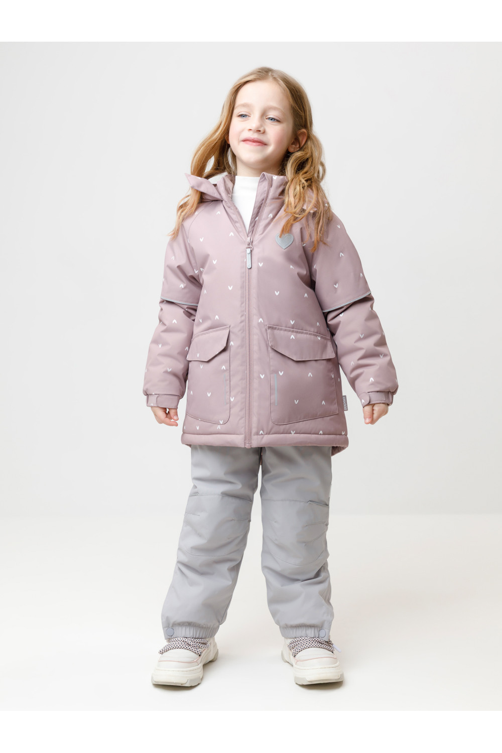 Crоckid Куртка ВК 38121/н/1 ГР лиловая роза, маленькие стежки Crоckid