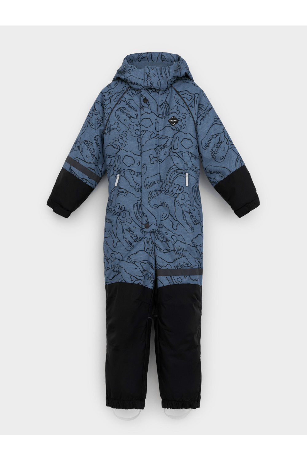 Crockid Комбинезон ВК 60130/н/2 ГР джинс, динозавры Crockid