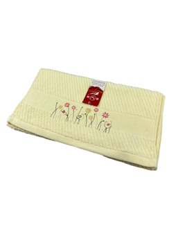 Полотенце махровое Лютики Гранд Стиль (арт.TK645-b)