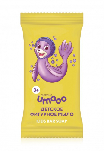 66 р. 180 р. Фигурное туалетное мыло «Тюлень» Umooo 3+