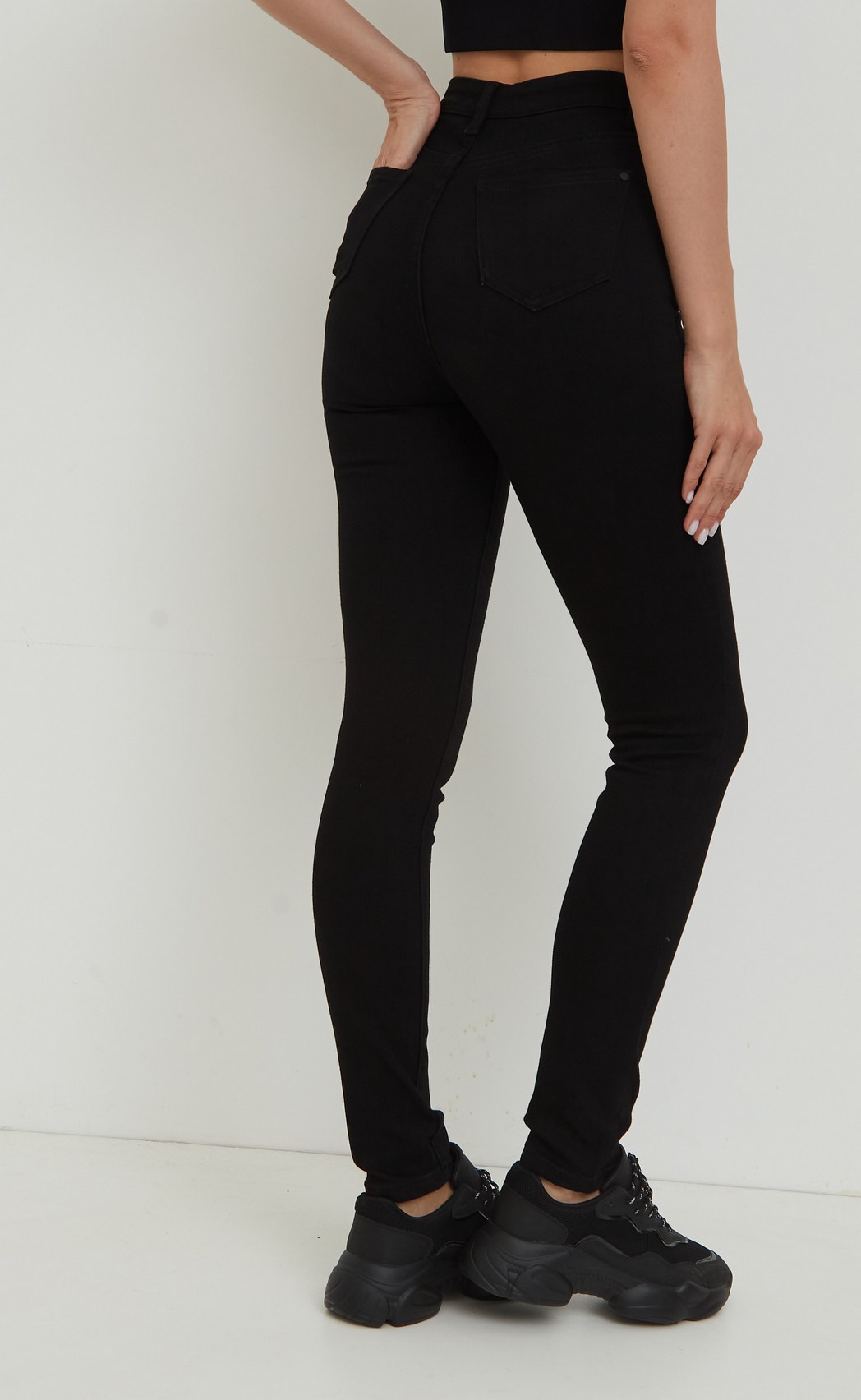 Джинсы F022-0150 black