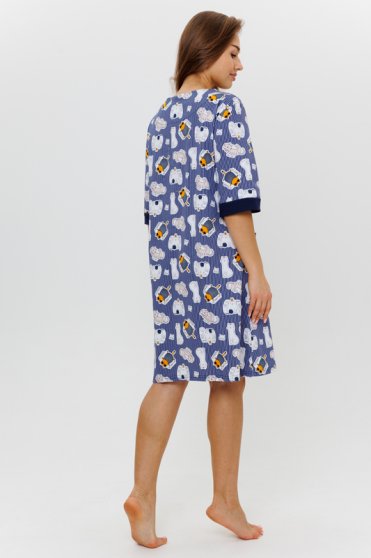 Халат, Моделлини трикотаж, 1957-1 оптом