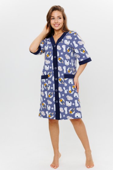 Халат, Моделлини трикотаж, 1957-1 оптом