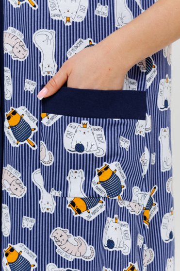 Халат, Моделлини трикотаж, 1957-1 оптом