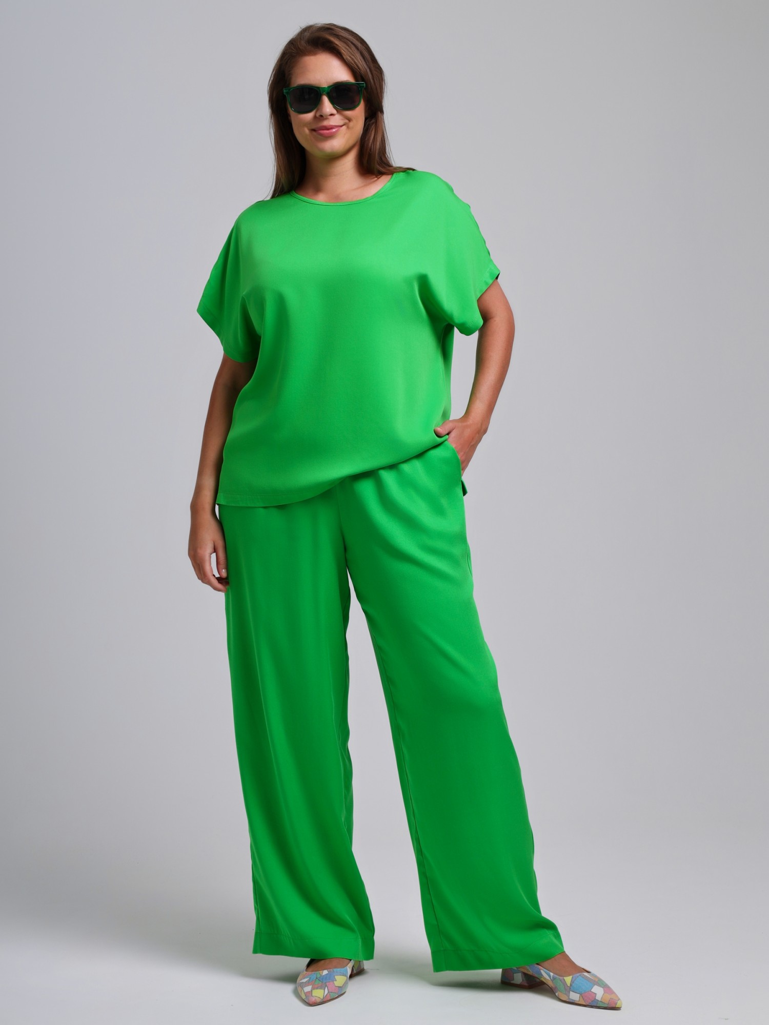 СТ.ЦЕНА 940 руб//Блузка Летний драйв-4