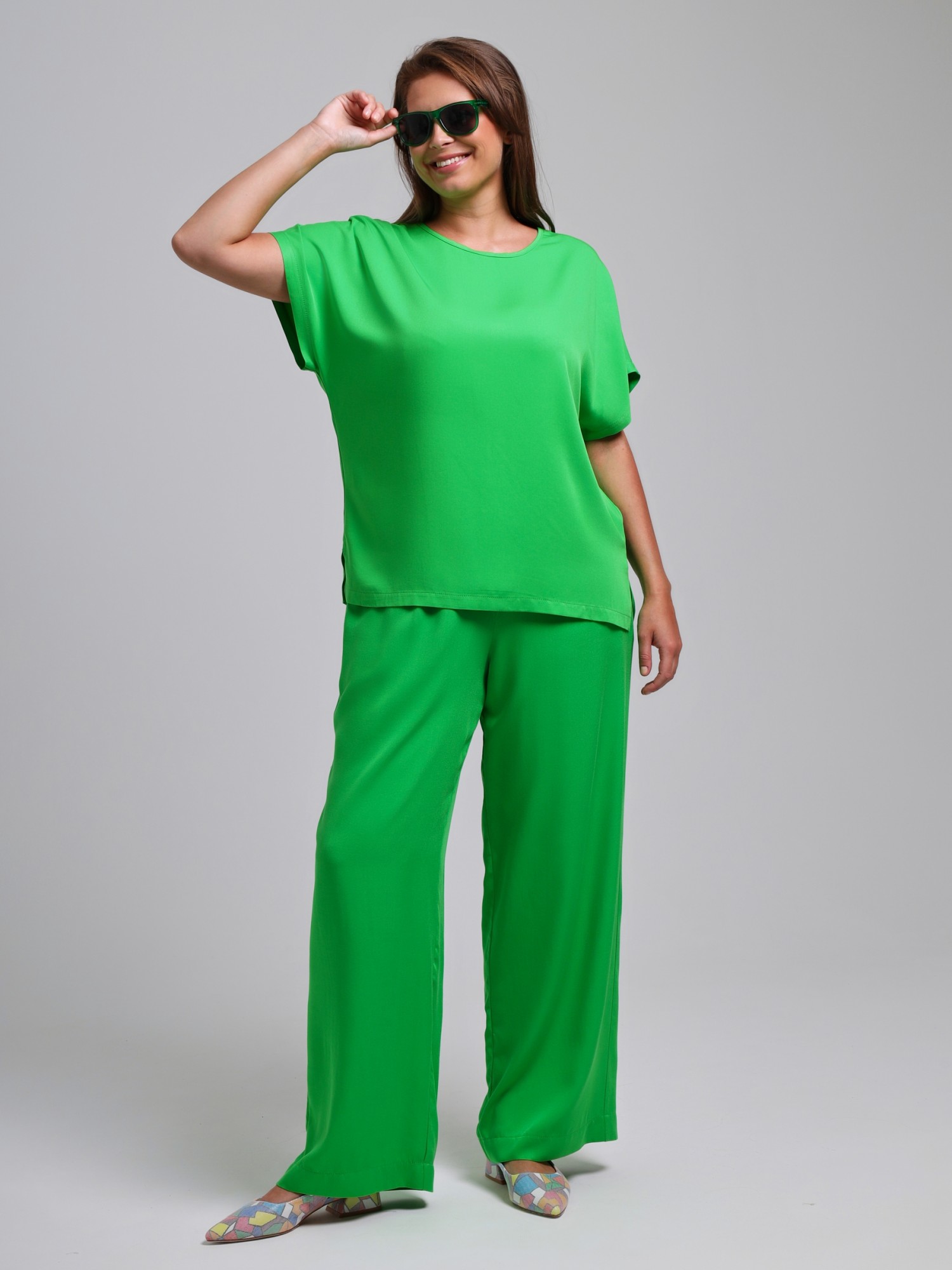 СТ.ЦЕНА 940 руб//Блузка Летний драйв-4