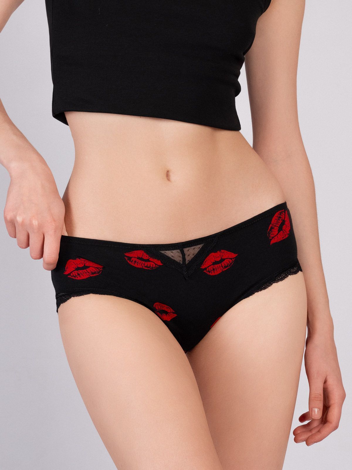 Женские трусы слипы Indefini (Арт. 4209LUF)