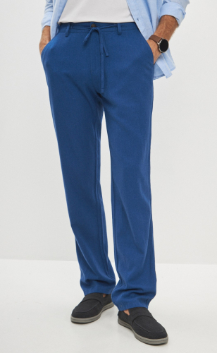 Брюки лен F111-0855 jeans