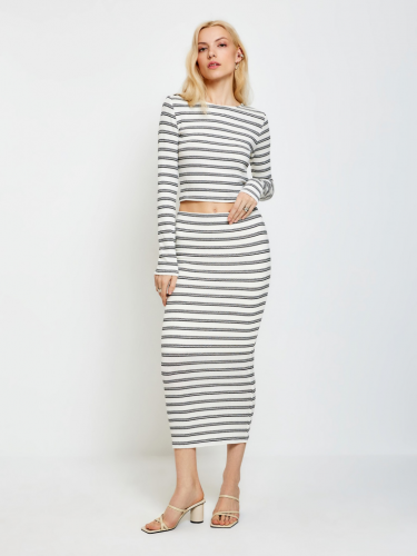 Юбка жен. Selma_skirt черно-белый
