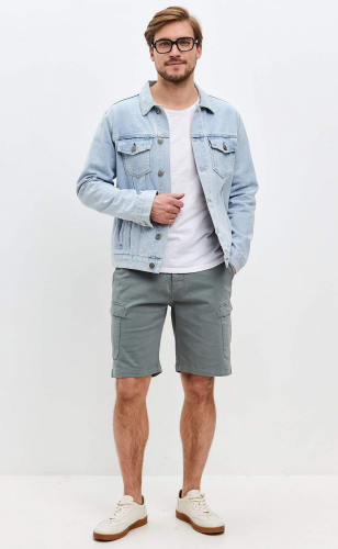 Куртка джинс P411-1250 l.blue