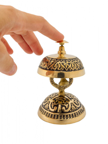 Звонок настольный (сонетка) (Haji антик)№ Пи4606/3