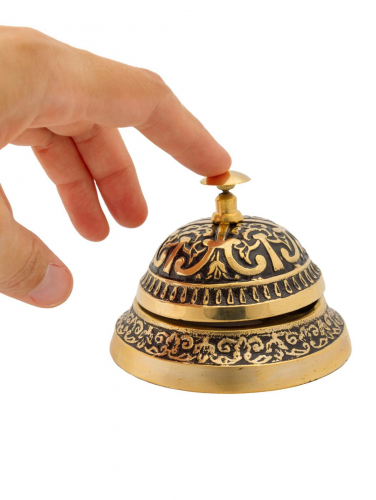 Звонок настольный (сонетка) (Haji антик)№ Пи4607/3