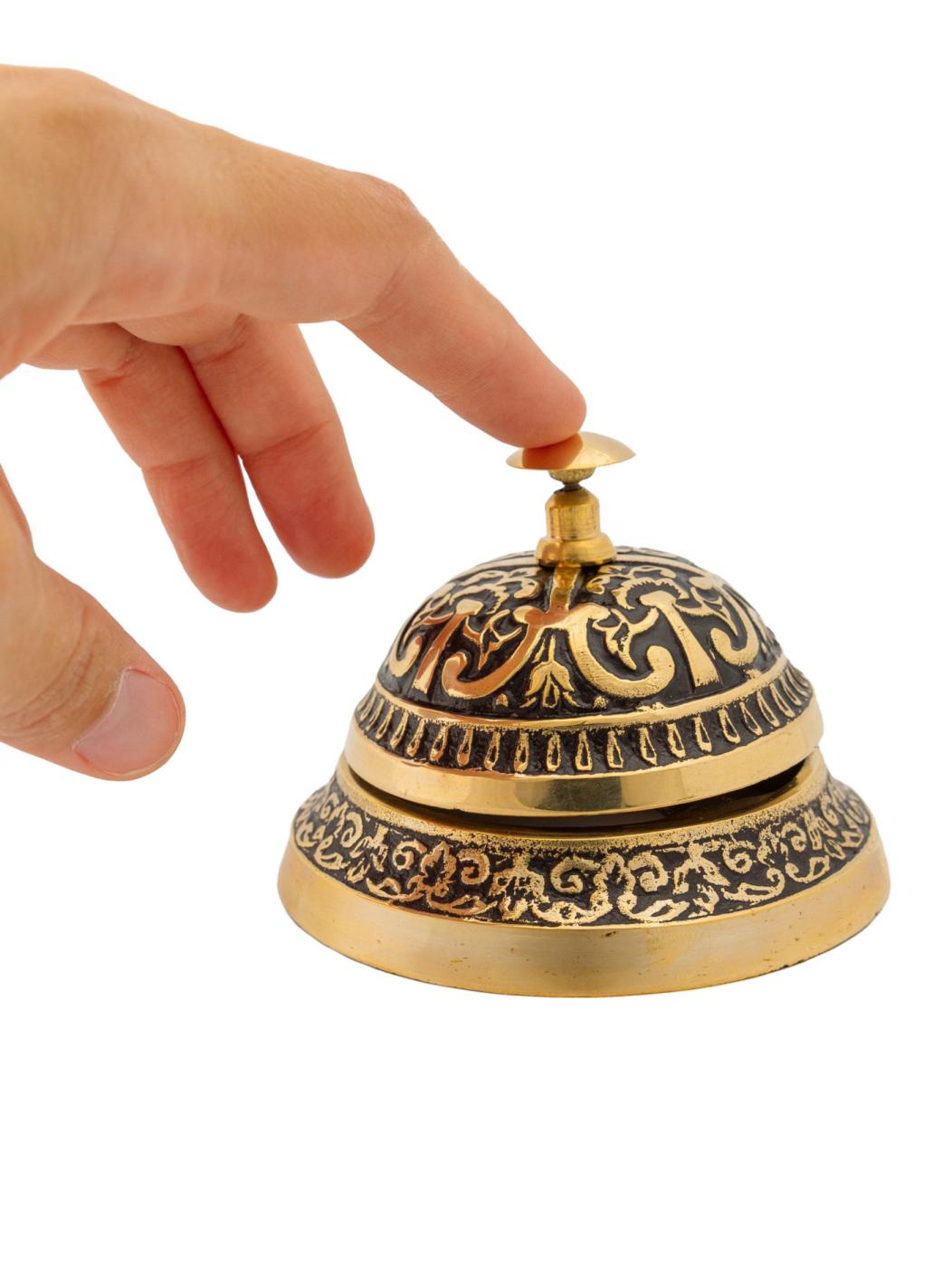 Звонок настольный (сонетка) (Haji антик)№ Пи4607/3
