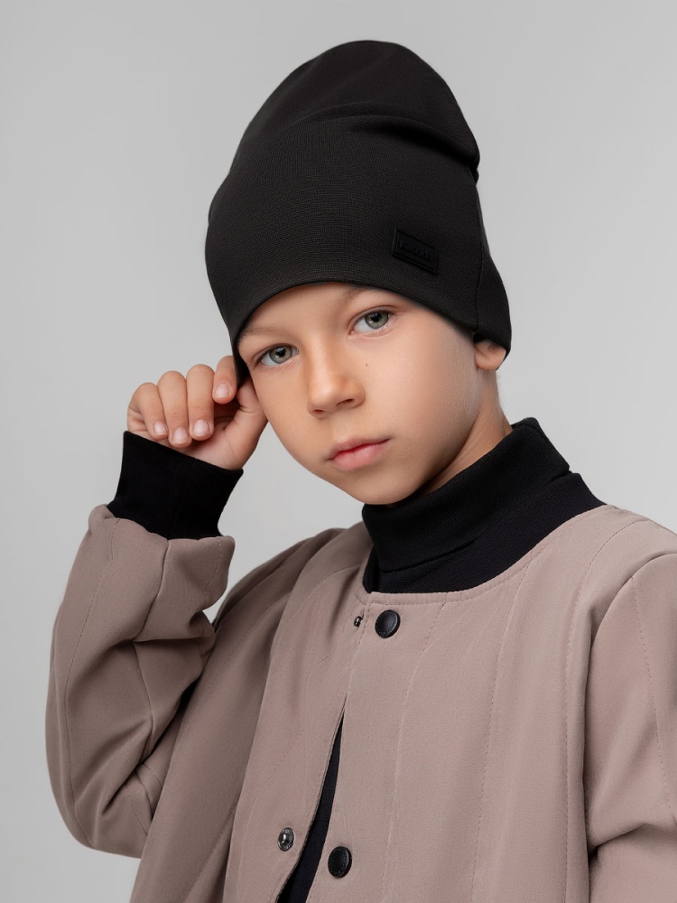 Шапка 10-422MU; черный