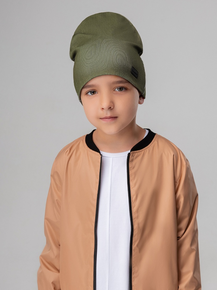 Шапка 10-422MU; зеленый (джинсовый)