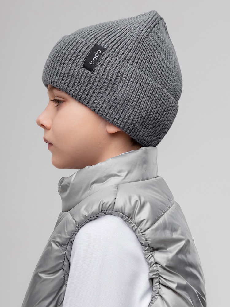 Шапка 10-415MU; серый