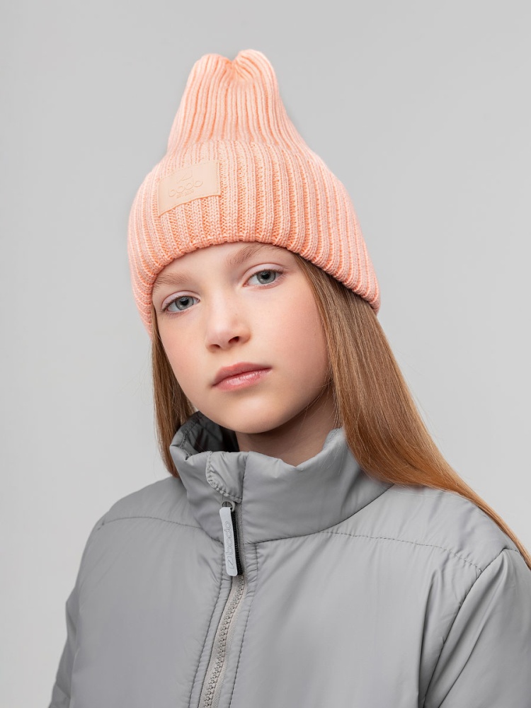 Шапка 10-363MU; персиковый