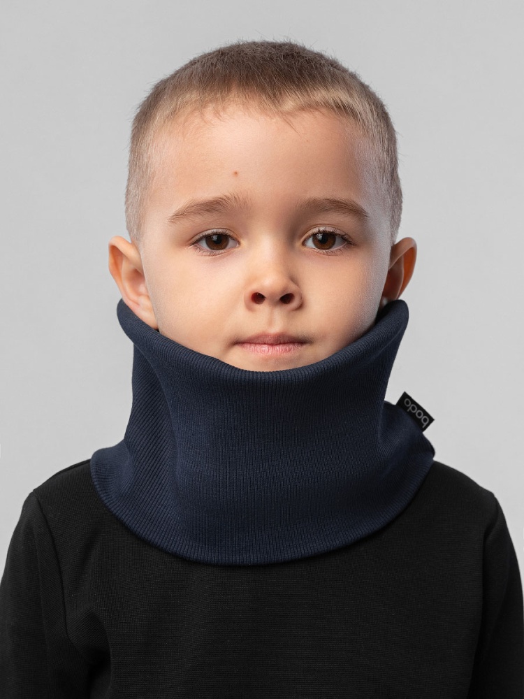 Шарф (Снуд) 12-113M; темно-синий