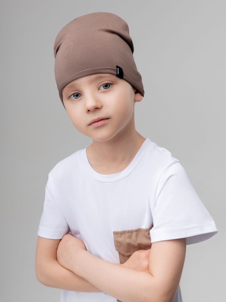 Шапка 10-421MU; какао