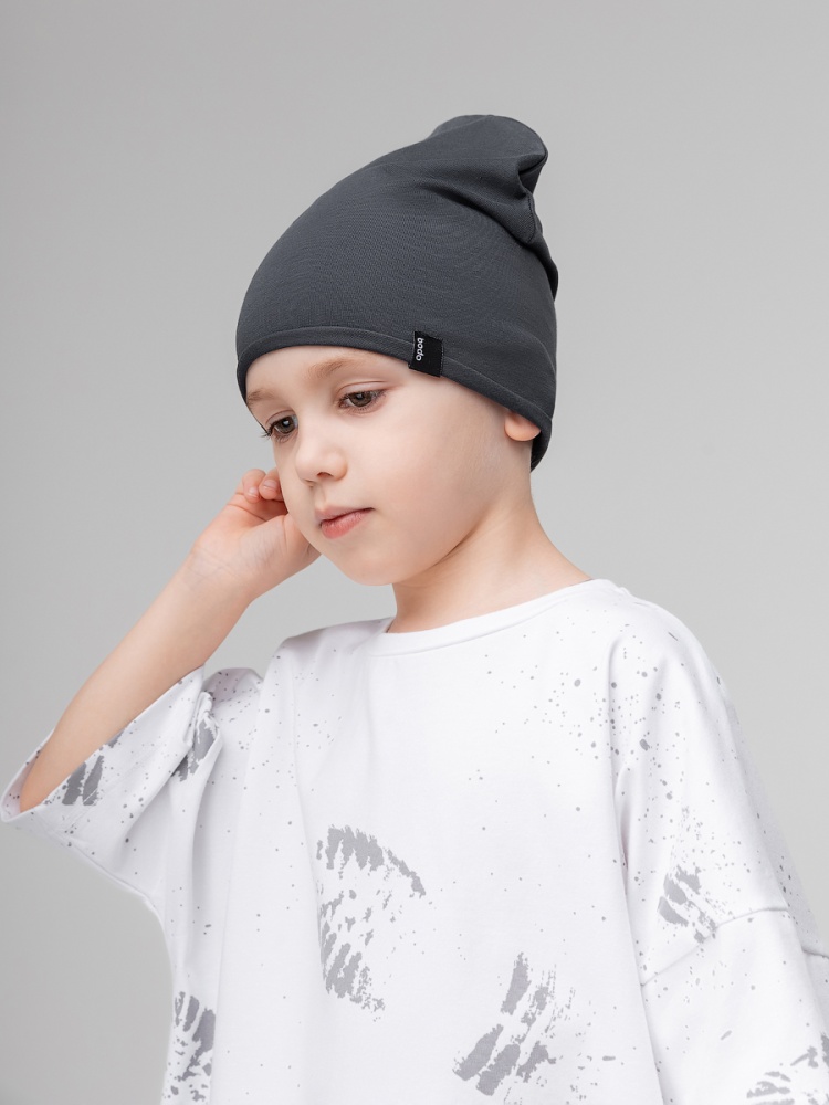 Шапка 10-421MU; темно-серый