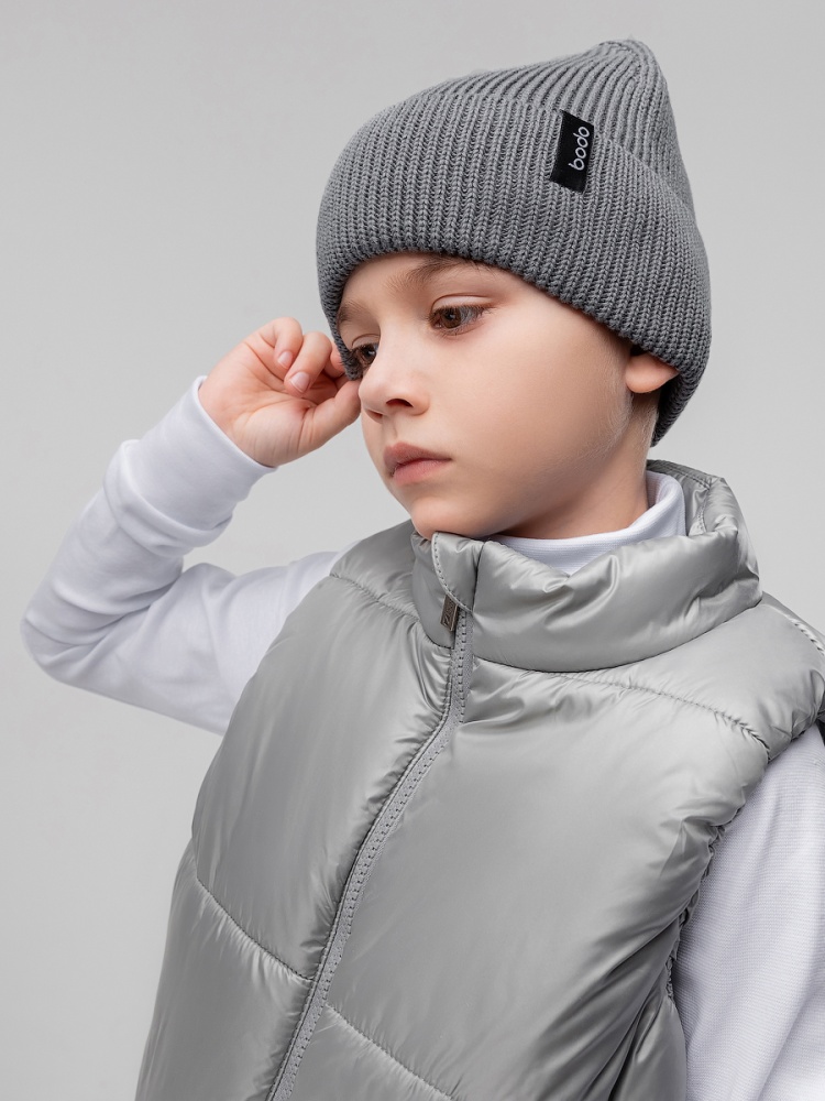 Шапка 10-415MU; серый