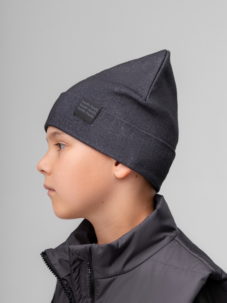 Шапка 10-419MU; антрацит