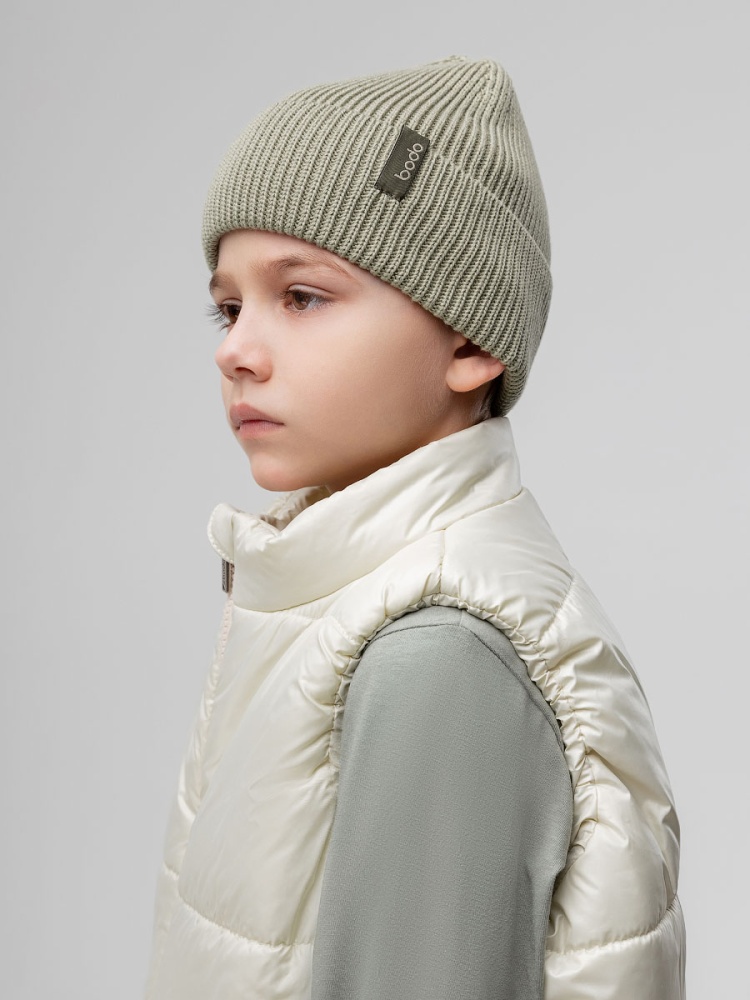 Шапка 10-415MU; оливковый