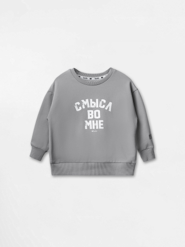 Свитшот 55-15MU; серый