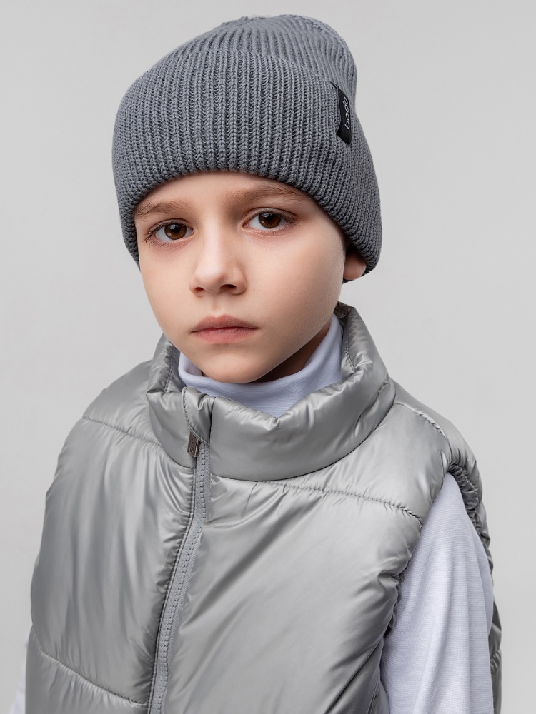 Шапка 10-415MU; серый