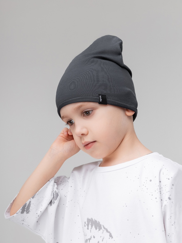 Шапка 10-421MU; темно-серый