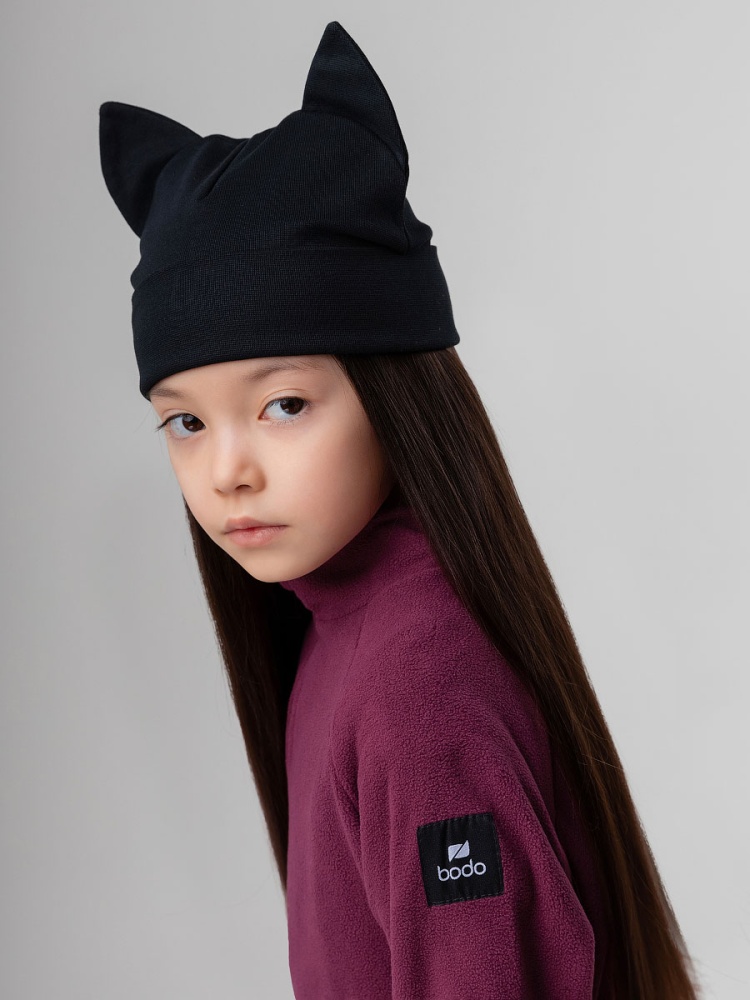 Шапка 10-395MU; черный