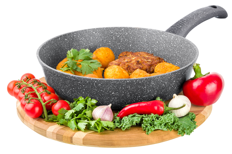 БЫЛО 2268 руб! Сковорода глубокая 24 см ГАРМОНИЯ ВКУСА
