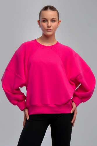 Арт. 15110/2 Свитшот женский укороченный one size (42-50)