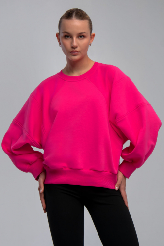 Арт. 15110/2 Свитшот женский укороченный one size (42-50)