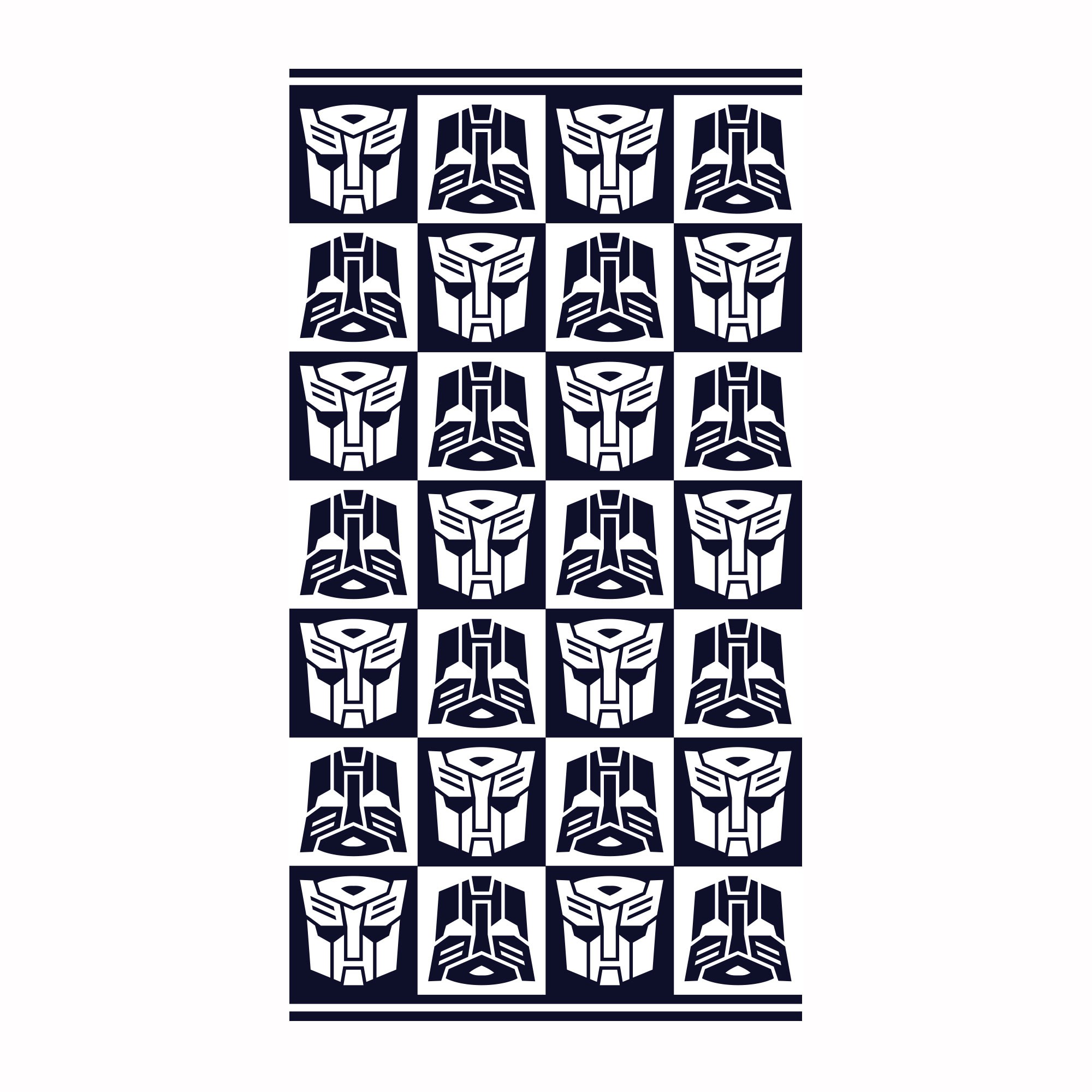 Полотенце Hasbro МХ42 70/130 Transformers Полуночно-синий/белый 00 2С