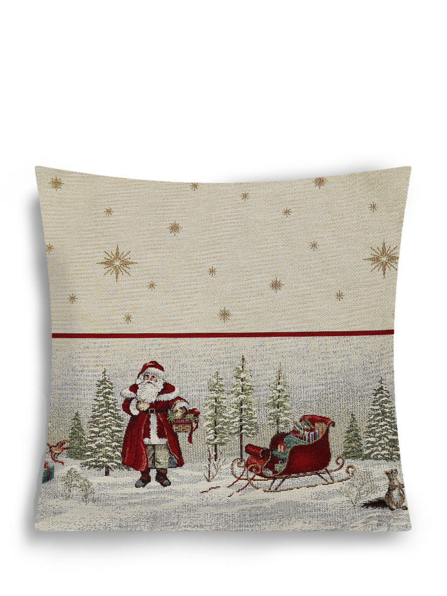 Дед Мороз в волшебном лесу 4 Наволочка 45х45 см 2415325