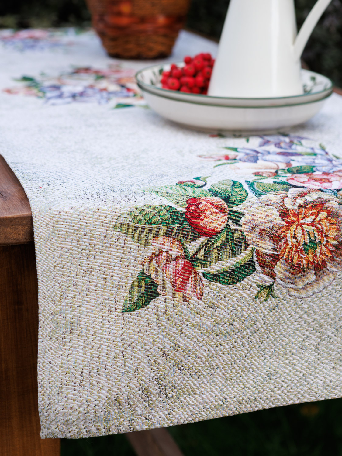 Ноктюрн с пионами Салфетка 40х100 см 2416631 New