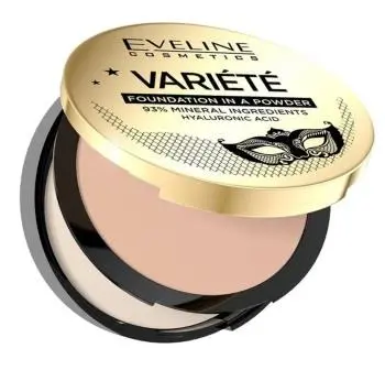 Eveline Пудра VARIETE Минеральная, компактная 8г, №13 BEIGE ( Бежевый ). 3